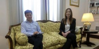 Tensiones en el traspaso de Vidal y Kicillof