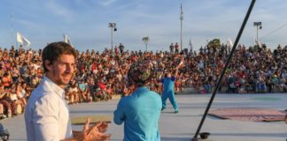 Inauguraron la ampliación del Parque del Bicentenario