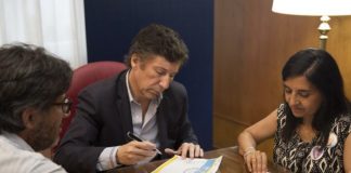 Posse y Garavano firmaron convenio de contención a víctimas de violencia