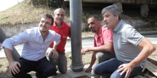 Ghi y Zabaleta recorrieron el límite de Ruta 4