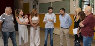 Trabajo conjunto entre Nación y el municipio en refacción de escuelas