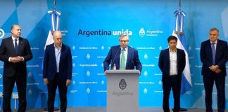 El Presidente dispuso el aislamiento social hasta el 31 de marzo