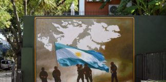 Inauguraron mural en honor a los ex combatientes de Malvinas