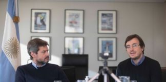 Ghi y el ministro Lammens abrieron el Congreso Virtual de Deporte