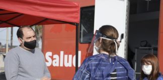 Nuevo operativo de detección de Covid-19 en el barrio Carlos Gardel