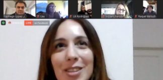 Vidal participó de ciclo de charlas online de JxC