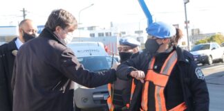 El municipio de Morón inauguró una posta policial en Ruta 4