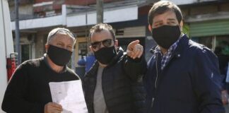 Moreira recorrió obras de mejoras del espacio público