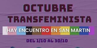 “Octubre Transfeminista” en San Martín