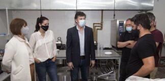 Posse y Patricia Bullrich visitaron una fábrica de San Isidro