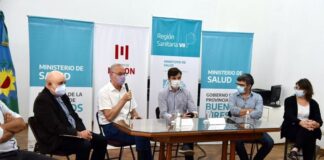 Ghi y Daniel Goll谩n encabezaron reuni贸n sanitaria por Covid 19