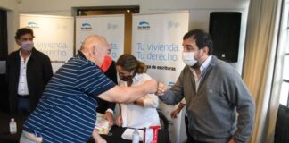 Familias de San Martín se beneficiaron con la escrituración social gratuita