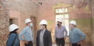 Katopodis recorrió obras de infraestructura en Morón