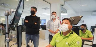 Continúa el trabajo coordinado entre los equipos de Salud y Seguridad