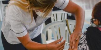 Vacunaron el 85% de la población objetivo de Morón