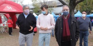 Morón alcanzó la primera meta de vacunación contra el Covid19