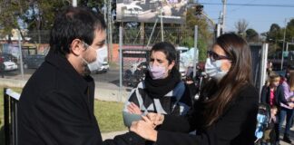 Moreira y Gómez Alcorta participaron de jornada en Suárez