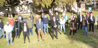 Ghi encabezó el lanzamiento de la campaña del Frente de Todos