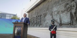 AF encabezó en Tucumán acto por el 9 de Julio