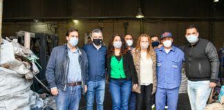 Somos Barrios de Pie inauguró un polo productivo en 3F