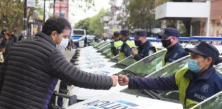 Presentaron en San Martín 15 nuevos patrulleros