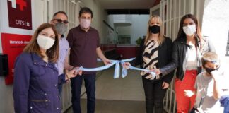 Moreira inauguró un nuevo centro de salud en Villa Maipú