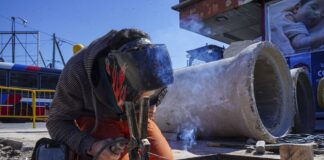 Avanzan obras hidráulicas en Villa Martelli