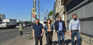 Valenzuela y Santilli recorrieron Ciudadela