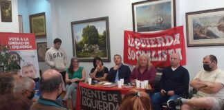 El FIT-U lanzó su campaña en Vicente López