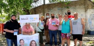 Presencia de la Mesa Peronista en la Campaña del FdT