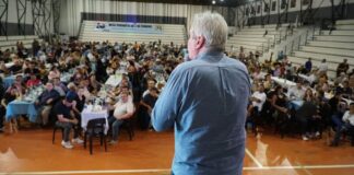 Acto de cierre 2021 de la Mesa Peronista Tres de Febrero