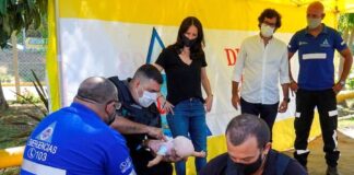 Soledad Martínez participó de la capacitación de RCP para Patrulla Local