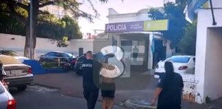 Persecución policial, choque y detención en 3F