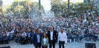 Moreira y Perczyk lanzaron la edición 2022 de “Volvé a la Escuela”