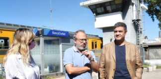 Valenzuela y Jorge Macri inauguraron cajero automático en Martín Coronado