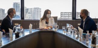 Malena Galmarini se reunió con representantes del Banco Mundial