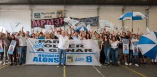 Encuentro de la lista 8, en la recta final de las internas