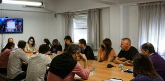 Reunión entre ediles y las autoridades de la Secretaria de Seguridad