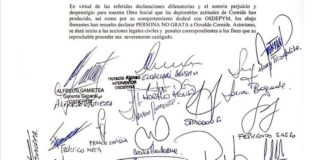 Autoridades de OSDEPYM respondieron a expresiones de Cornide