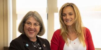 Malena Galmarini recibió a la alcaldesa de Miami Dade