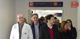 Moreira y Katopodis inauguraron nuevas áreas en el Hospital Thompson