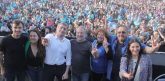 Máximo Kirchner mantuvo un encuentro con la militancia de Morón