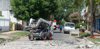 Mejoras en las calles de San Isidro