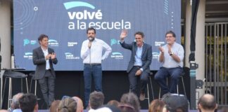 Kicillof y Moreira presentaron una nueva edición de Volvé a la Escuela