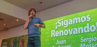 Juan Andreotti convalidó de forma holgada su candidatura