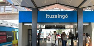 Inauguración de la renovada Estación Ituzaingó