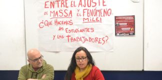 La izquierda realizó una disertación con el foco en la economía