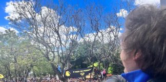 Milei, sin motosierra en el Conurbano