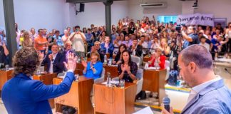 Juan Andreotti asumió su segundo mandato como intendente