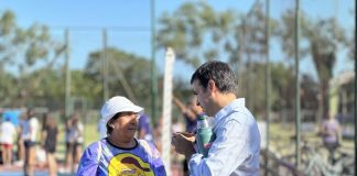 Lanús acompañó el inicio de la segunda etapa de las colonias
